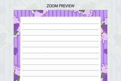 Grapes Coquette Letter Writing Paper | Writing paper Product Image 3