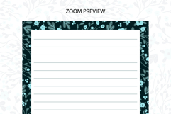 Floral Letter Writing Paper | Writing paper Product Image 3