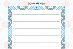 Folk Flower Letter Writing Paper | Writing paper Product Image 3