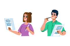 verse writing poetry vector Product Image 1