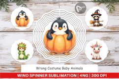 Wind Spinner Wrong Costume Baby Animals Product Image 1