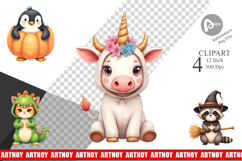 Wrong Costume Baby Animals Clipart Product Image 1