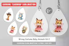 Earring Wrong Costume Baby Animals Product Image 1