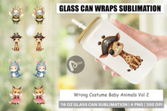 Glass Can Wrong Costume Baby Animals Product Image 1