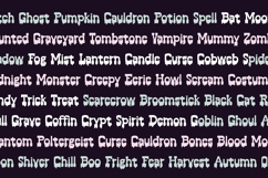 WICKED SPURS Western Halloween Font Product Image 3
