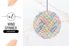 Pastel Braided Texture Background in Soft Colors Product Image 1