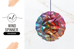 Colorful Abstract Geometric Triangles with Reflective Product Image 1