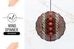 Knitted Textile with Braided and Floral Patterns in Autumnal Product Image 1
