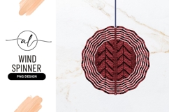 Red Knitted Fabric Texture with Diagonal Cable Knit Pattern Product Image 1
