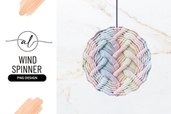 Woven Pastel Texture with Braided Ribbons in Soft Colors Product Image 1