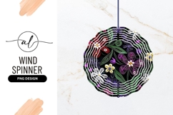Colorful Floral Pattern with Paper Quilling Flowers Product Image 1