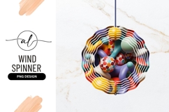 Colorful Abstract Composition of Spheres and Organic Shapes Product Image 1