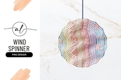 Pastel Knitted Texture with Floral and Braided Elements Product Image 1