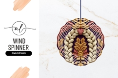 Ornate Floral Design with Braided Elements in Gold Pink Product Image 1