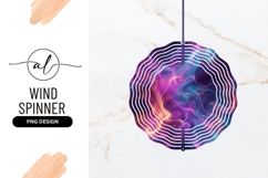 Abstract Swirls in Purple Pink Teal and Orange Colors Product Image 1