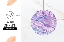Swirling Purple and Lavender Abstract Fluid Art Texture Product Image 1