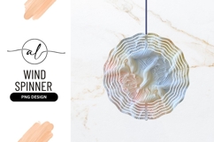 Abstract Pastel Wind Spinner Round P N G Patterned Product Image 1