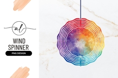 Round wind spinner png design Product Image 1