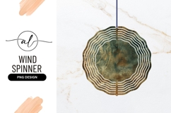 Vintage round wind spinner png design Product Image 1