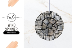 Cobblestone Path Texture Wind Spinner Round Png Product Image 1