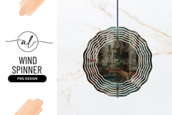 Venetian canal round wind spinner png design Product Image 1