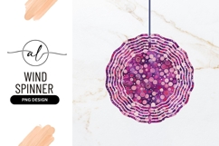 Round wind spinner png design Product Image 1