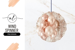 Round wind spinner png design Product Image 1