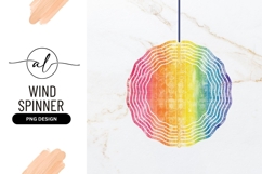 Round wind spinner png design Product Image 1