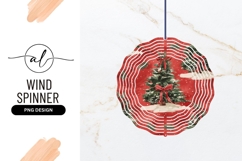 Christmas tree round wind spinner png design Product Image 1