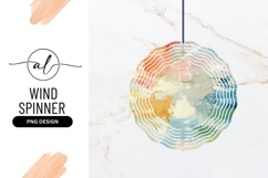 Round wind spinner png design Product Image 1
