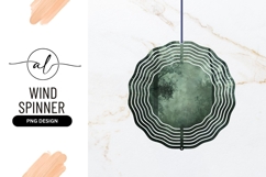Round wind spinner png design - enchanted forest Product Image 1
