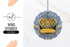 Ornate round wind spinner png design Product Image 1