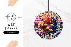 Colorful Underwater Scene with Coral Reefs and Yellow Fish Product Image 1
