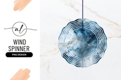Abstract Blue and White Marble Texture with Gold Veins Product Image 1