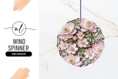 Pink And White Anemone Flowers Wood Background Product Image 1