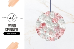Pink And White Paper Flowers Circle Design Product Image 1