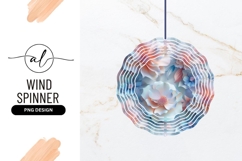 Round Wind Spinner Png Paper Flowers Design Product Image 1
