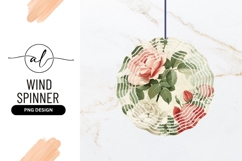Vintage Rose Floral Arrangement with Pink Red and White Product Image 1