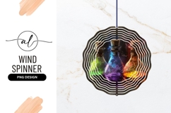Magic Potion Bottles Wind Spinner Round Png Product Image 1