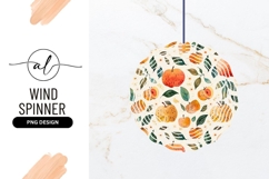 Watercolor Apple Pattern with Green Leaves and Small Flowers Product Image 1