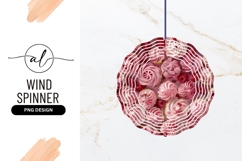 Overhead View of Pink Frosted Cupcakes and Fresh Raspberries Product Image 1