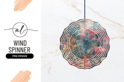Coral Reef Wind Spinner Round Png Product Image 1