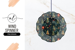 Christmas Pattern with Trees Stars Ornaments and Snowflakes Product Image 1