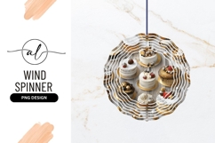Assortment of Cakes and Cupcakes on Wooden Background Product Image 1