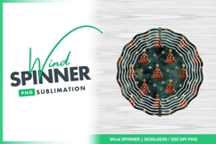 Christmas Wind Spinner Round Png Product Image 1
