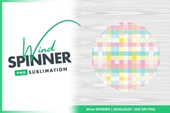 Pastel Round Wind Spinner Png Design Product Image 1