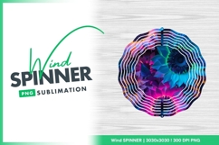 Luminous Floral Design Wind Spinner Round Png Product Image 1