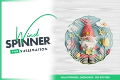 Gnome wind spinner Product Image 1