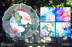 Floral Wind Spinners | Garden Whispers Product Image 1