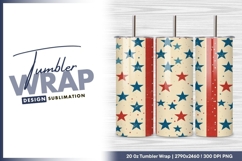 Patriotic stars and stripes background tumbler png Product Image 1